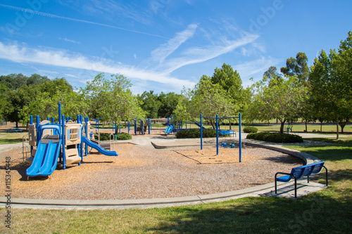 Nice outdoor activities and playground for children
