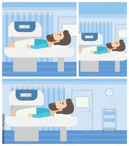 Magnetic resonance imaging.