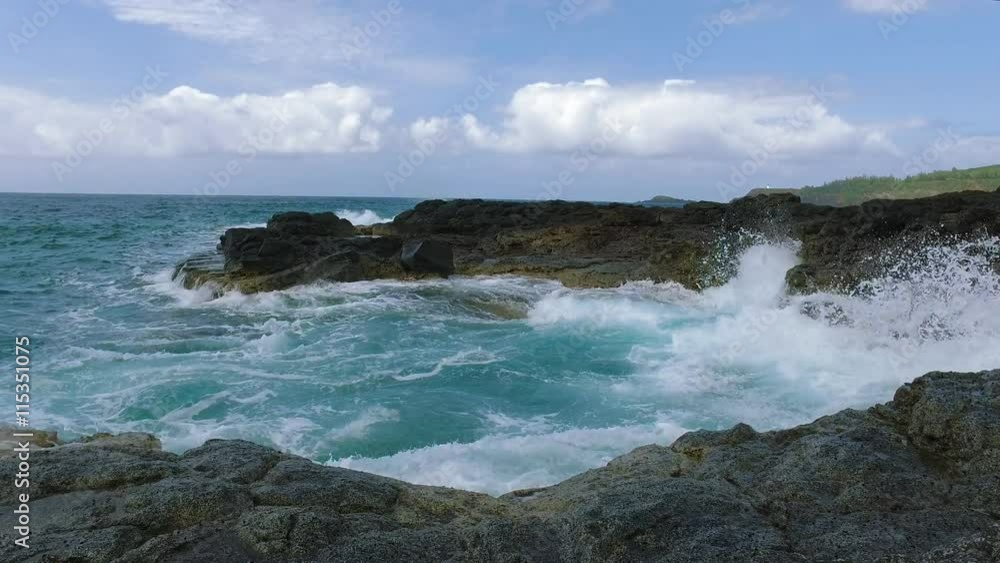 Rolling Surf Queens Bath Kauai Rolling Surf Queens Bath Kauai