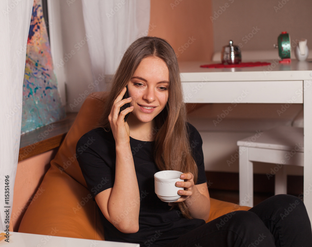 Woman with smartphone Woman with smartphone
