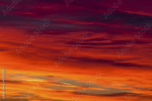 Colorful clouds on the sky © phadventure