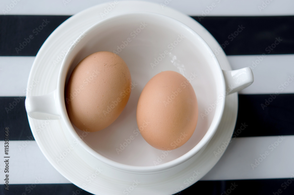 Soft-boiled eggs