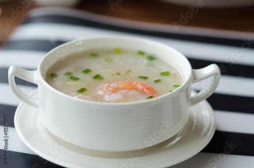Shrimp porridge