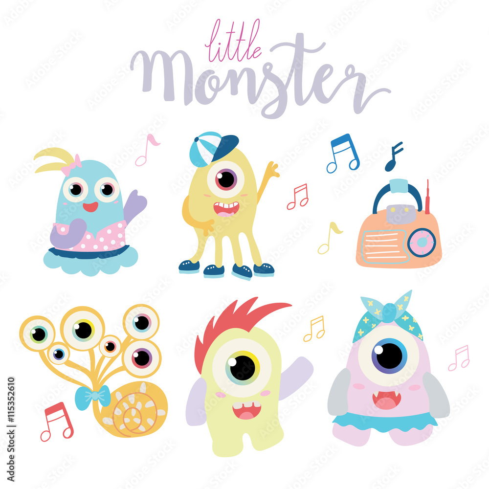 cute monster cartoon cute monster cartoon