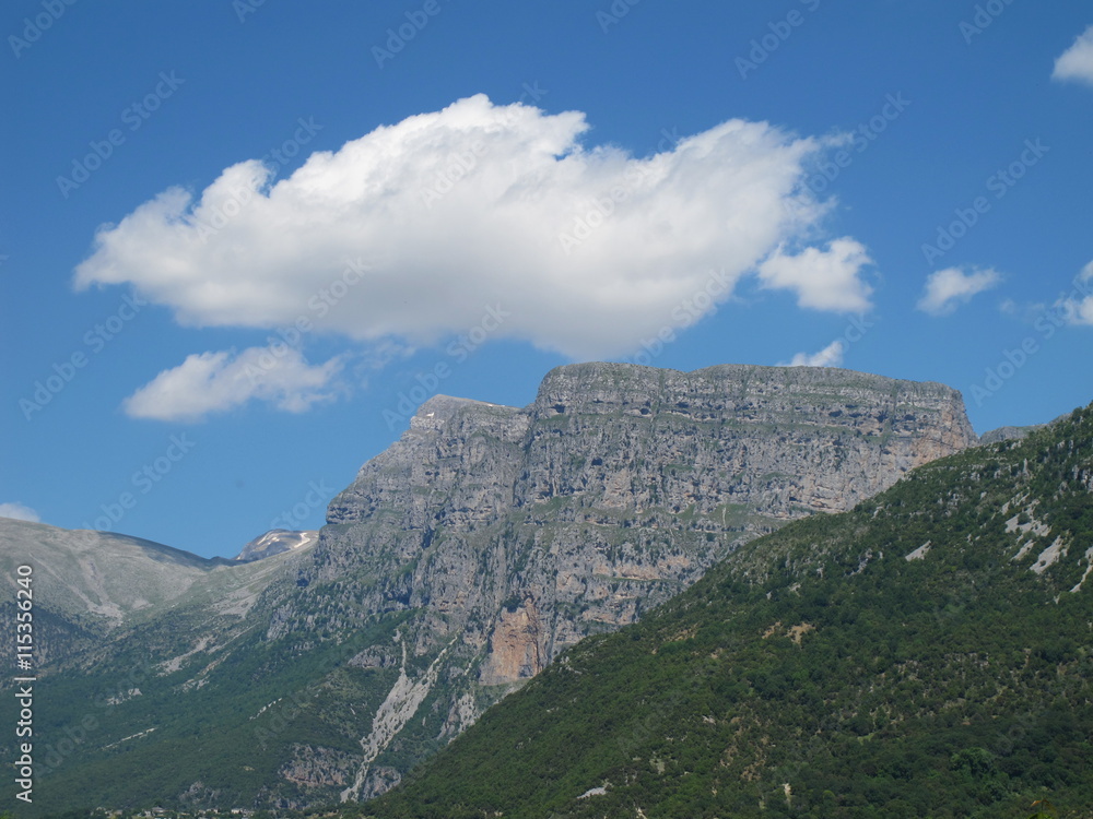 wandergebiet im epirus