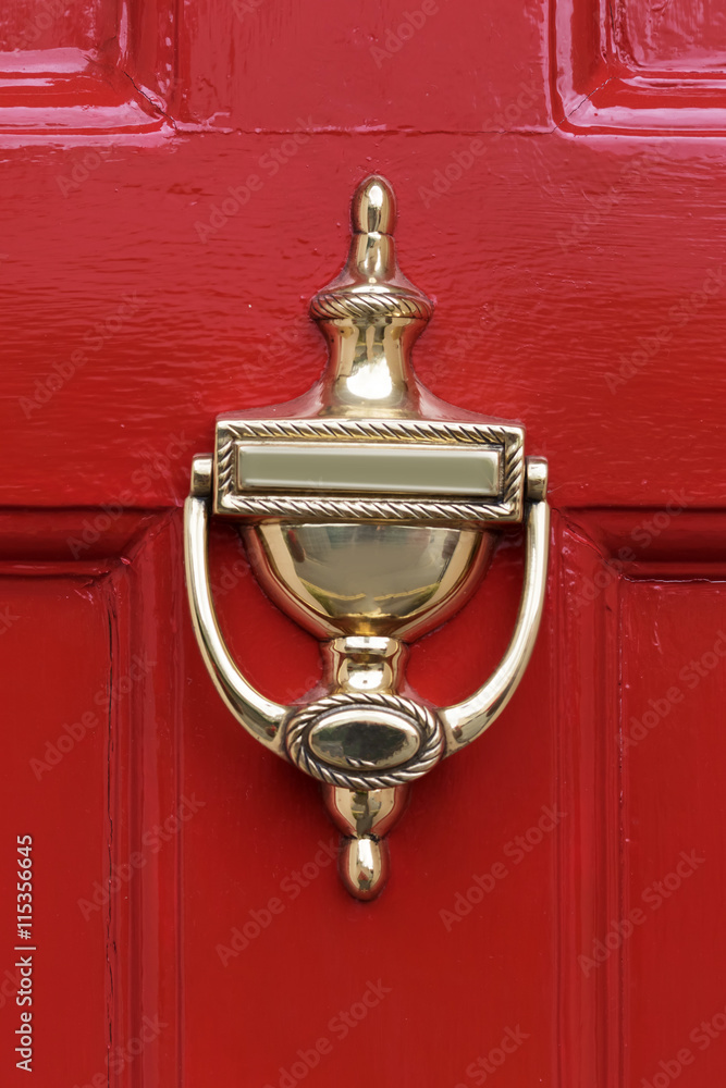 Photo & Art Print 古いドアノッカー door knocker, norikko