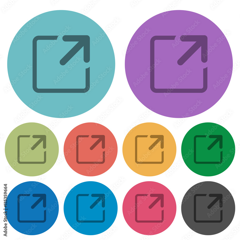 Color maximize window flat icons Color maximize window flat icons