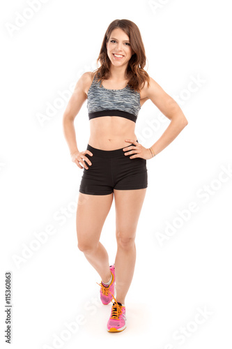 Fit young female trainer © JRP Studio