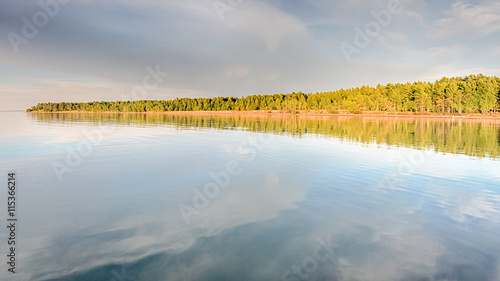 Lake Superior Reflection  McLain State Park  MI