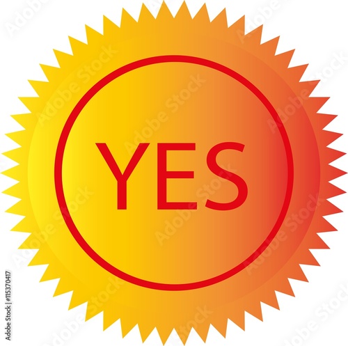 Yes, No and maybe icon