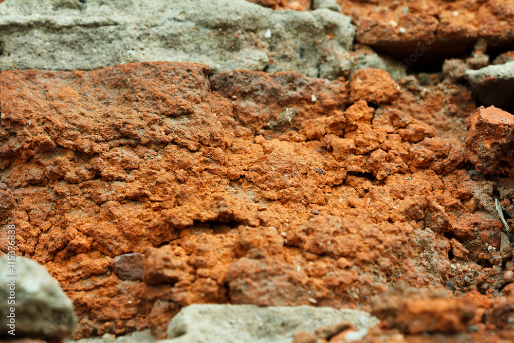 old coarse red brick texture old coarse red brick texture