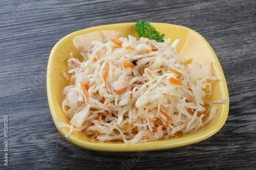 Fermented cabbage