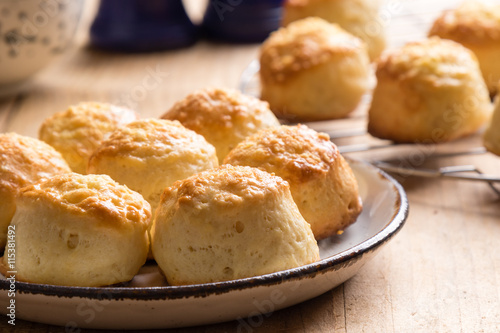 scone with cheese photo