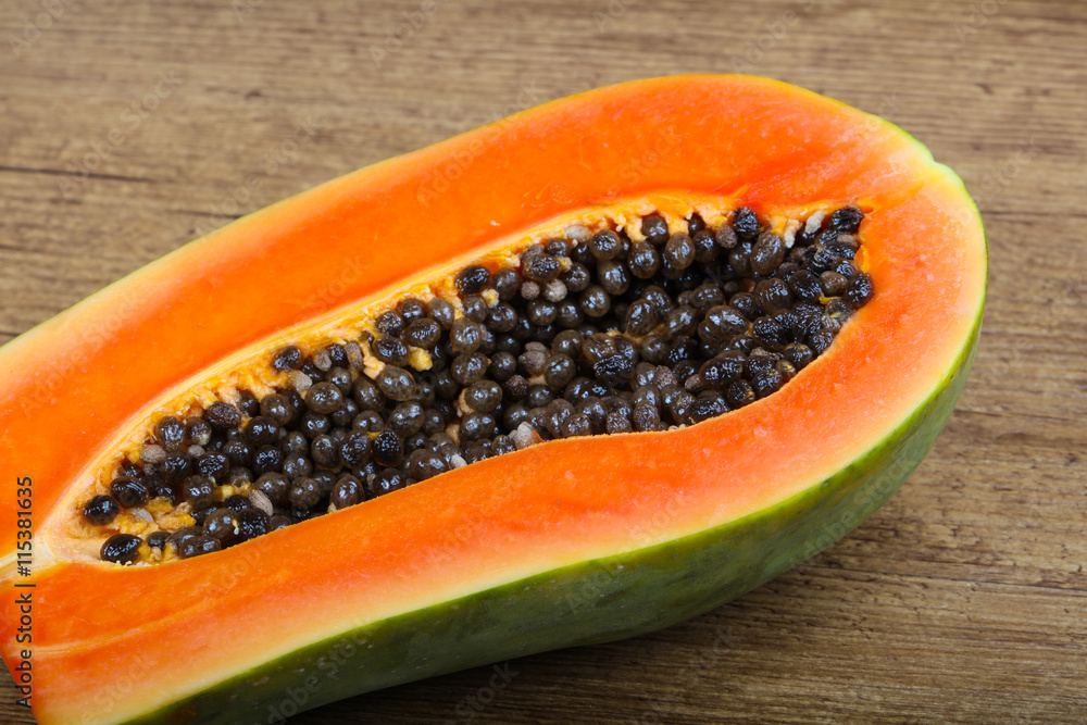 Slice papaya Slice papaya