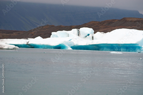 Islanda  iceberg nella laguna ghiacciata del Jokulsarlon il 19 agosto 2012. Jokulsarlon    un lago glaciale nel parco nazionale Vatnajokull 