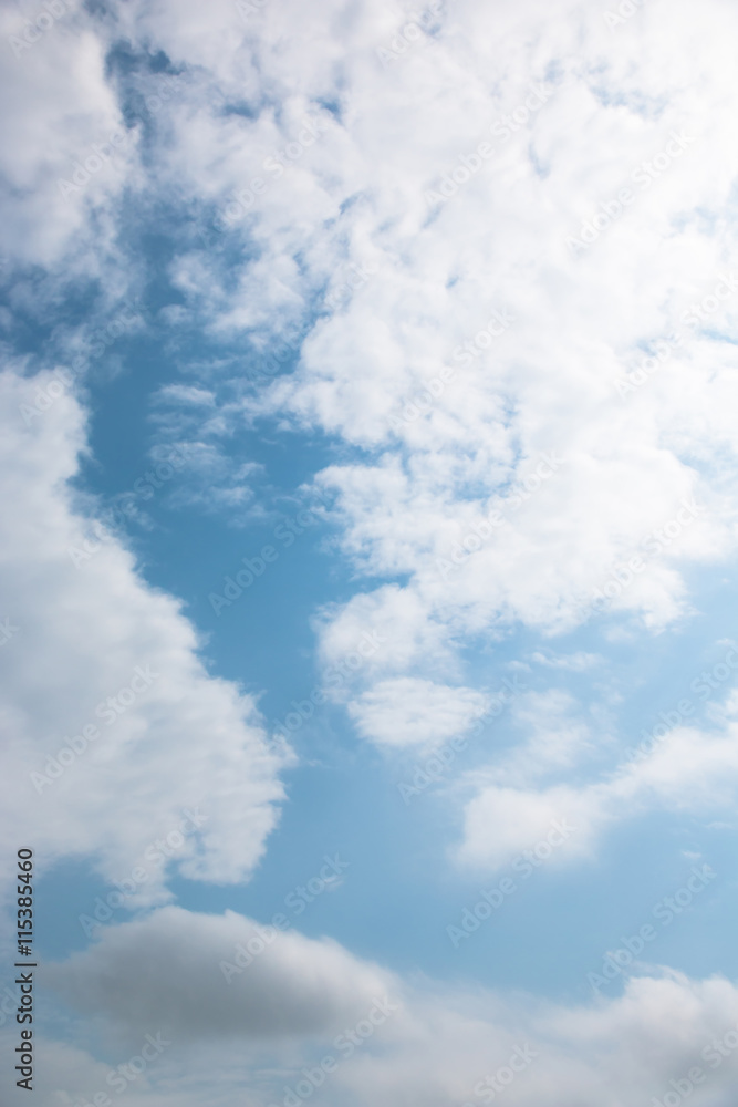 Fototapeta premium abstract background with bokeh defocused beautiful flame clouds in the sky