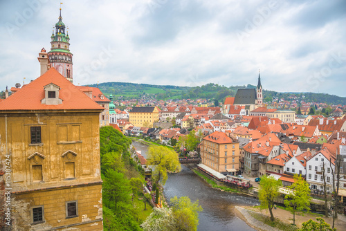 Wallpaper Mural View of Cesky Krumlov valley - Czech Republic Torontodigital.ca