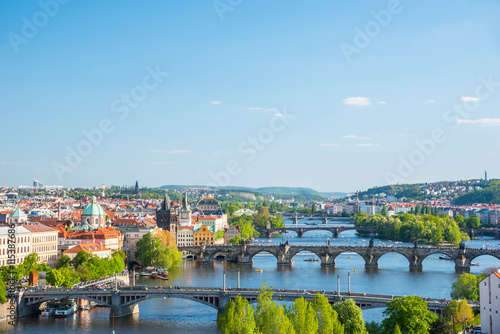 View of Prague from Letna Park