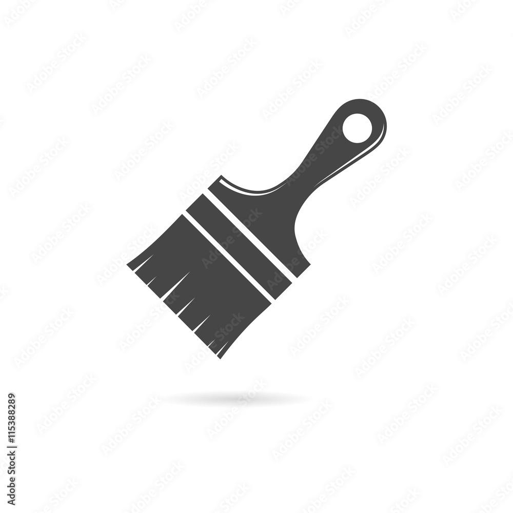 Paint brush icon vector Paint brush icon vector