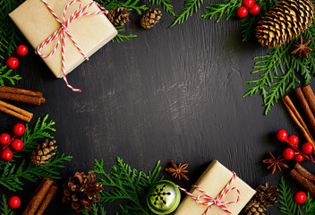 Christmas or New Year background