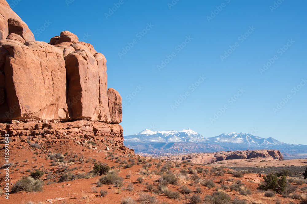 Park Lane in the Arches National Park