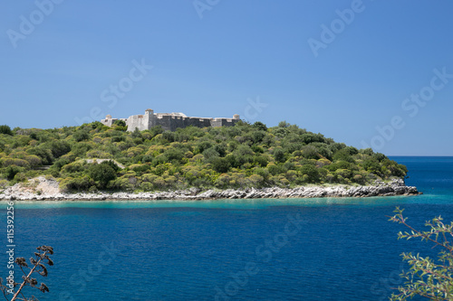 Festung von Porto Palermo in Albanien