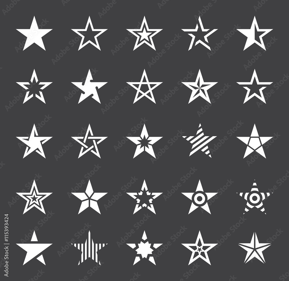 Star Shape Icons - Illustration
Star Shape Icons - Illustration