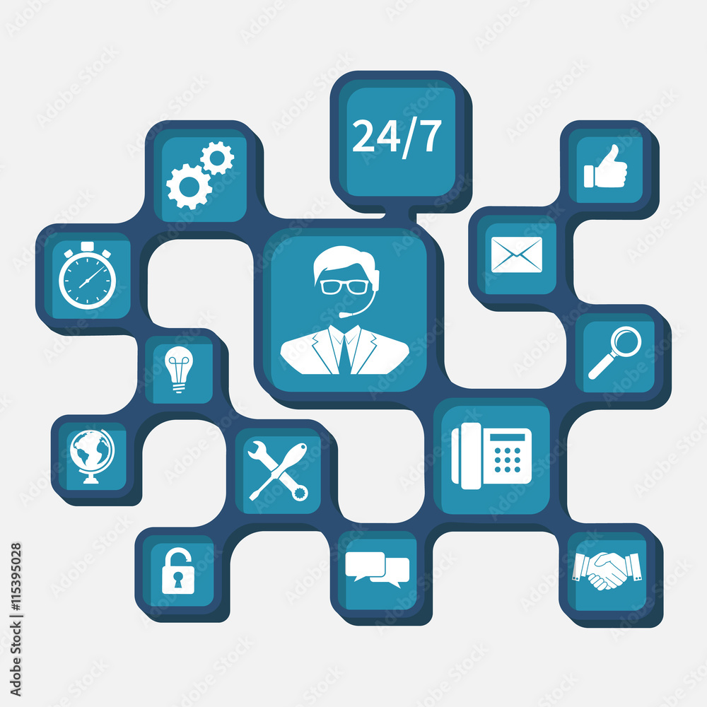 Customer service, concept Customer service, concept
