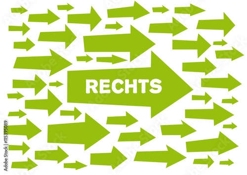 Chart Pfeile rechts