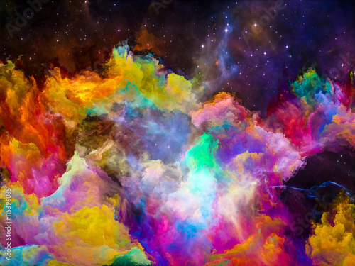 Unfolding of Space Nebula © agsandrew