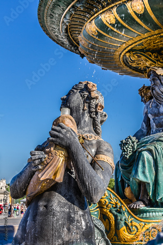 Fontaines de la Concorde (1840) on Place Concorde in Paris.