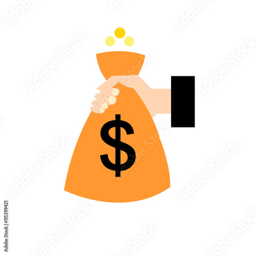 Object bag with money