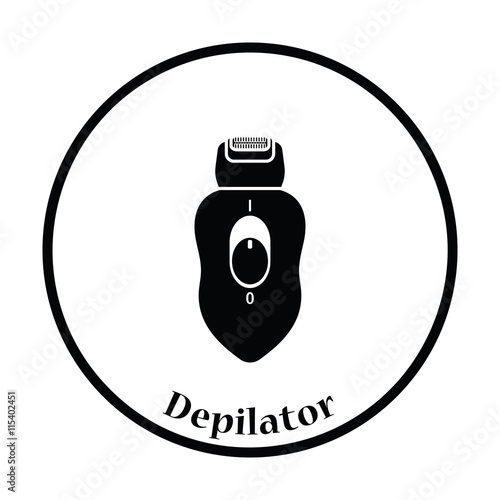 Depilator icon