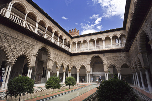 Seville Alcazar Courtyard of the Maidens