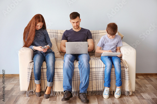 Family problems concept. Fa...