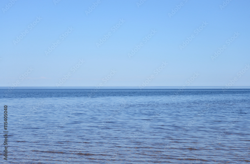 Ladoga lake by day.