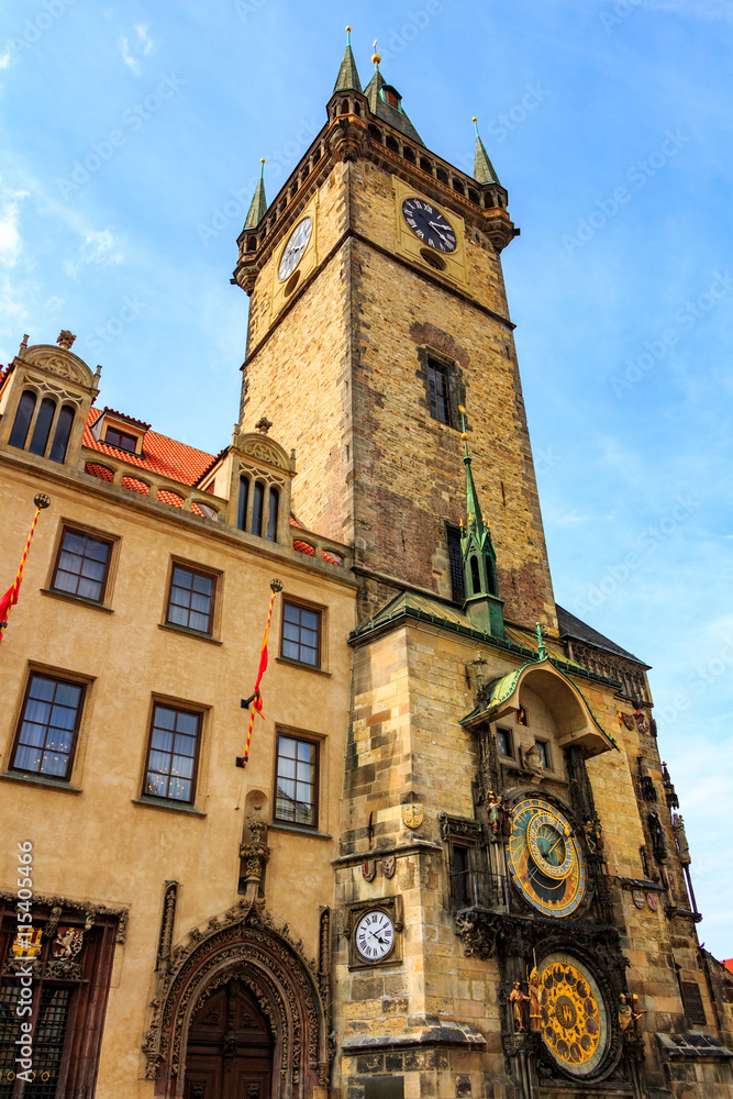 Prague astronomical clock at the Old Town City Hall from 1410 is the third oldest astronomical clock in the world and the oldest one still working