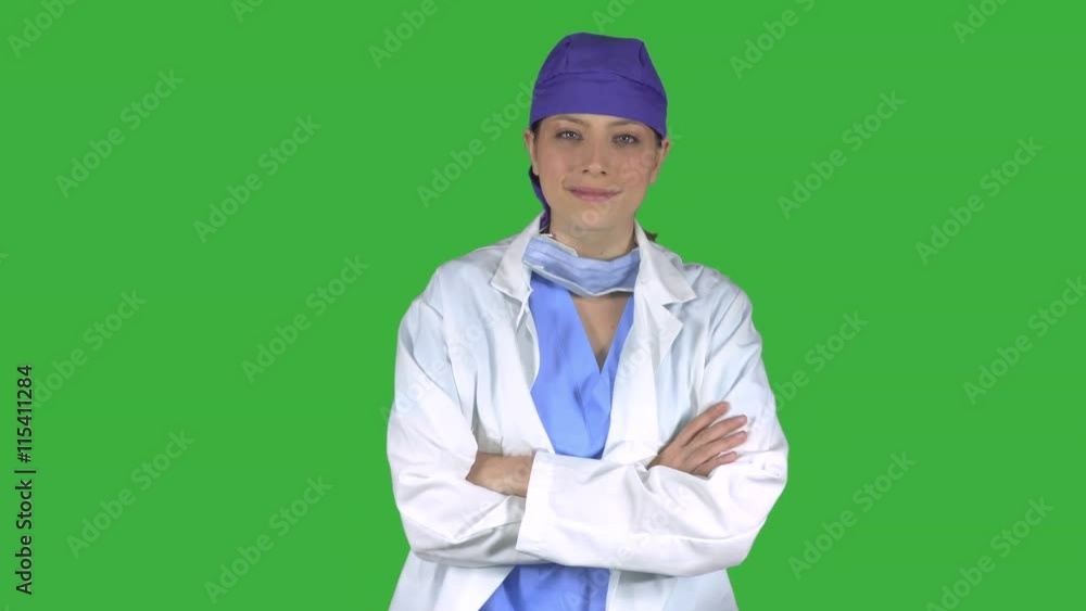 A smiling female medical professional (Green Key) A smiling female medical professional (Green Key)
