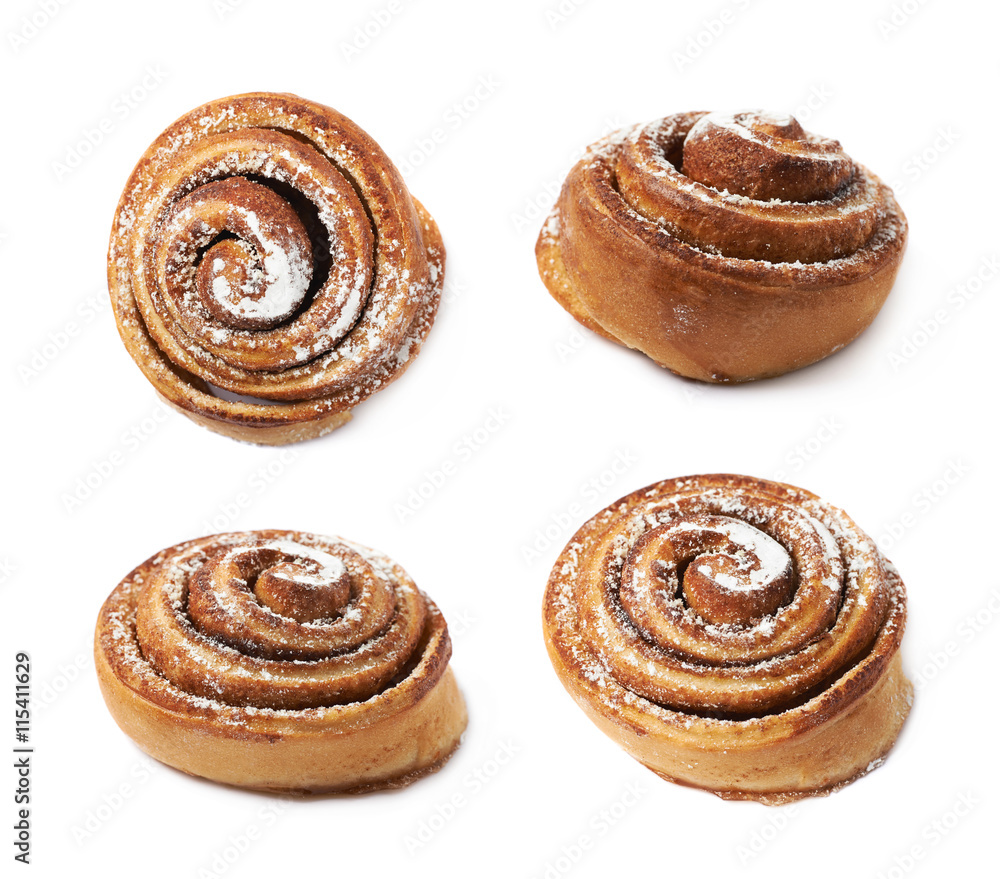 Fototapeta premium Cinnamon roll bun