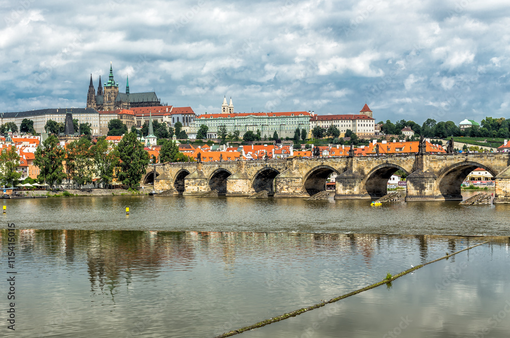 Obraz premium PRAGUE, CZECH REPUBLIC - JULY 5, 2016.