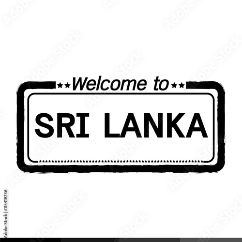 Welcome to SRI LANKA illustration design