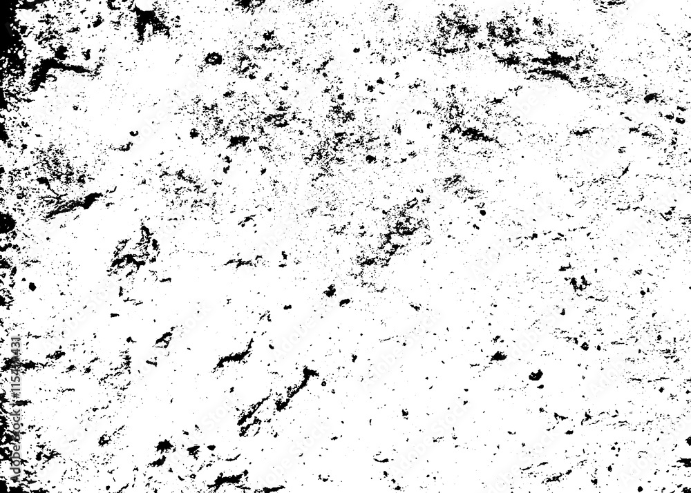 Grunge texture white and black. Sketch dirty abstract to Create Distressed Effect. Overlay Distress grain monochrome design. Stylish modern background for different print products. Vector illustration