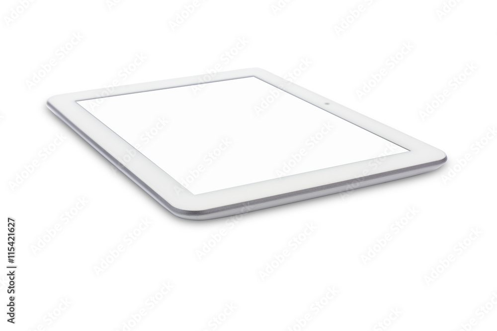 White electronic with white background White electronic with white background