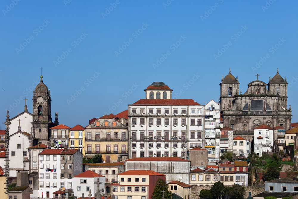 Porto Old Town Skyline in Portugal