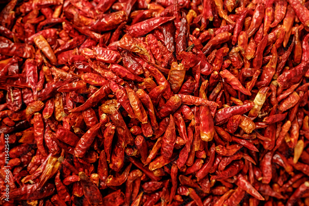Dry red pepper. Food background Dry red pepper. Food background