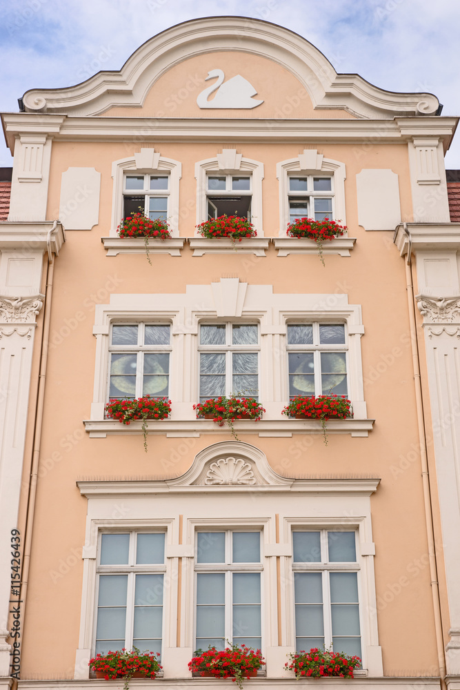 Obraz premium Fassade in der Altstadt