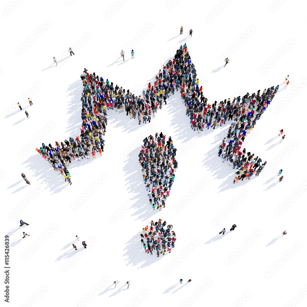 people exclamation mark shape icon 3d people exclamation mark shape icon 3d