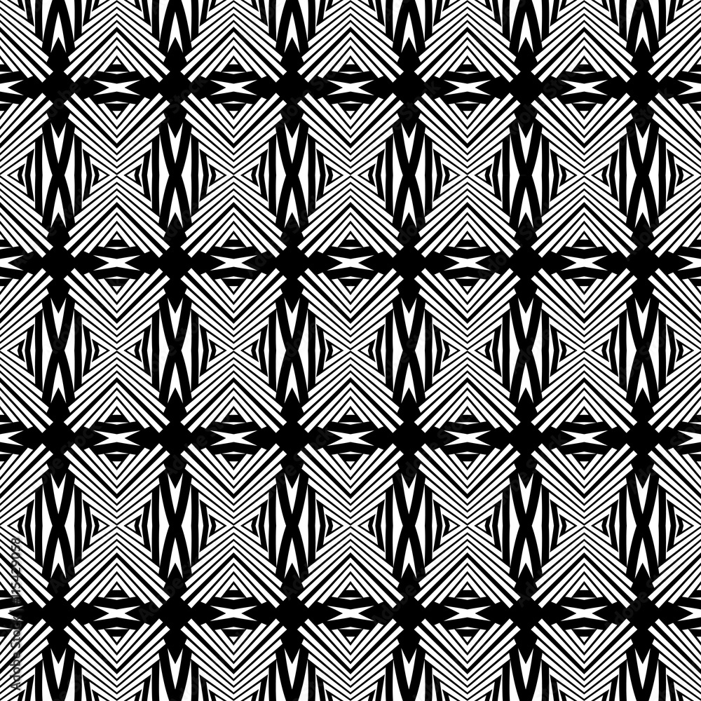 Design seamless monochrome diamond pattern Design seamless monochrome diamond pattern