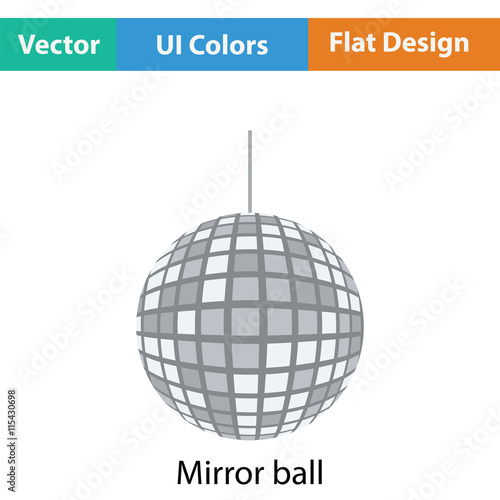 Party disco sphere icon