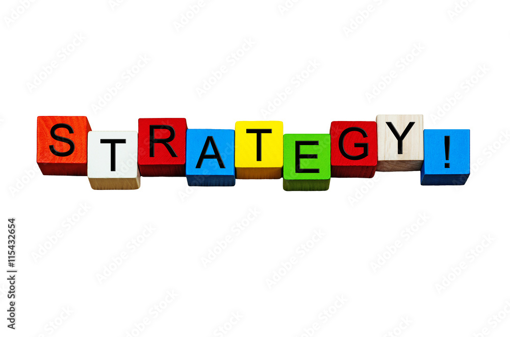 Strategy - business word / sign / concept - for business themes, Strategy - business word / sign / concept - for business themes,
